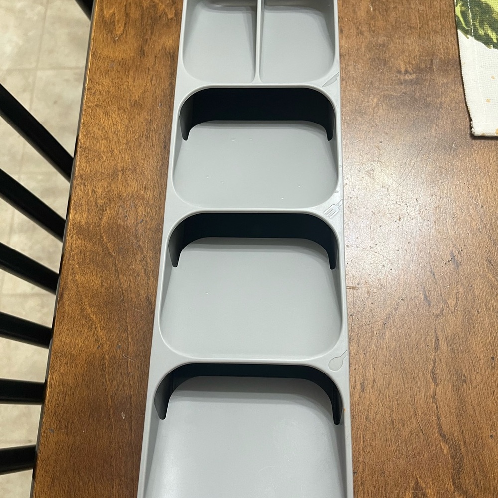 Gray Utensil Organizer